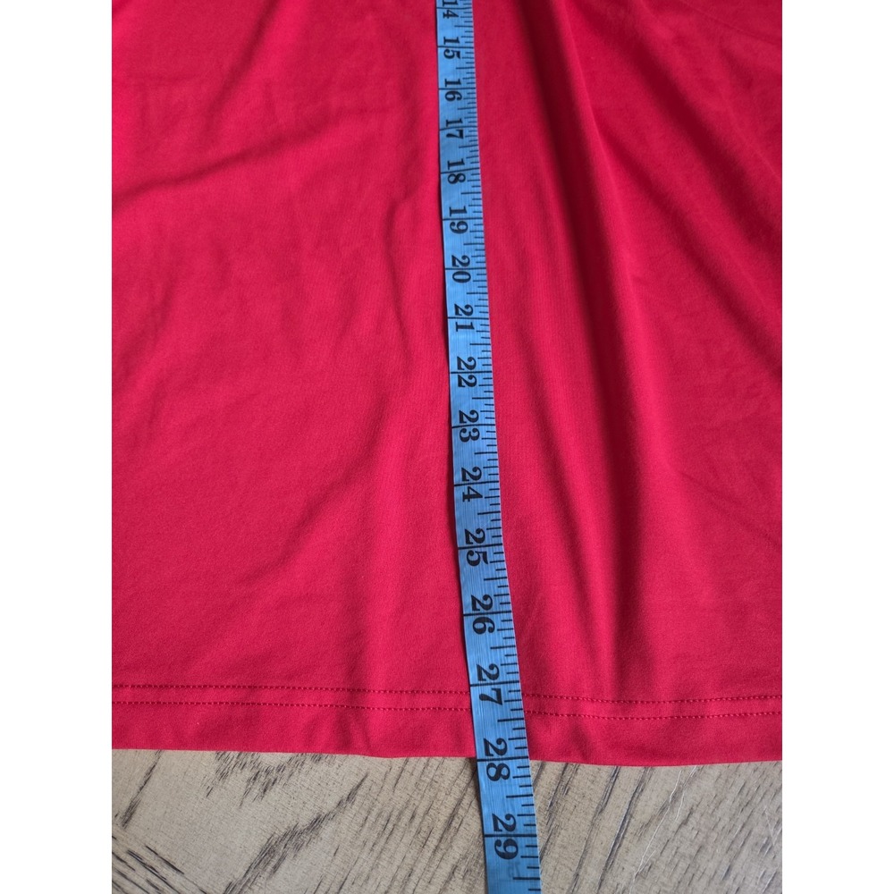 Polo Golf Ralph Lauren Pullover Mens Large 1/4 Zip Up Red Blue Lightweight - Picture 11 of 15